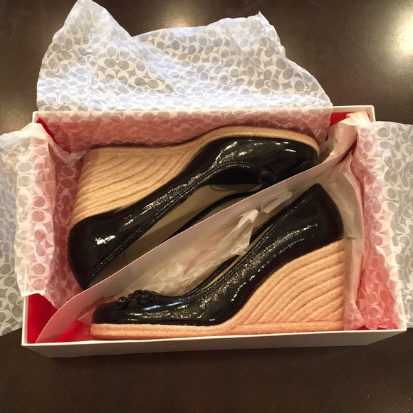Coach wedges - Picture 1 of 5